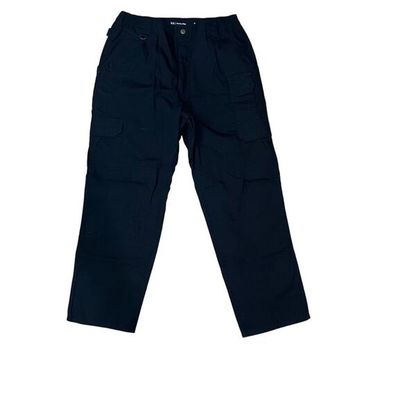 5.11 Tactical Taclite Pro Cargo Pants Black Mens 34x30 Action Waistband 74273 - Picture 1 of 3